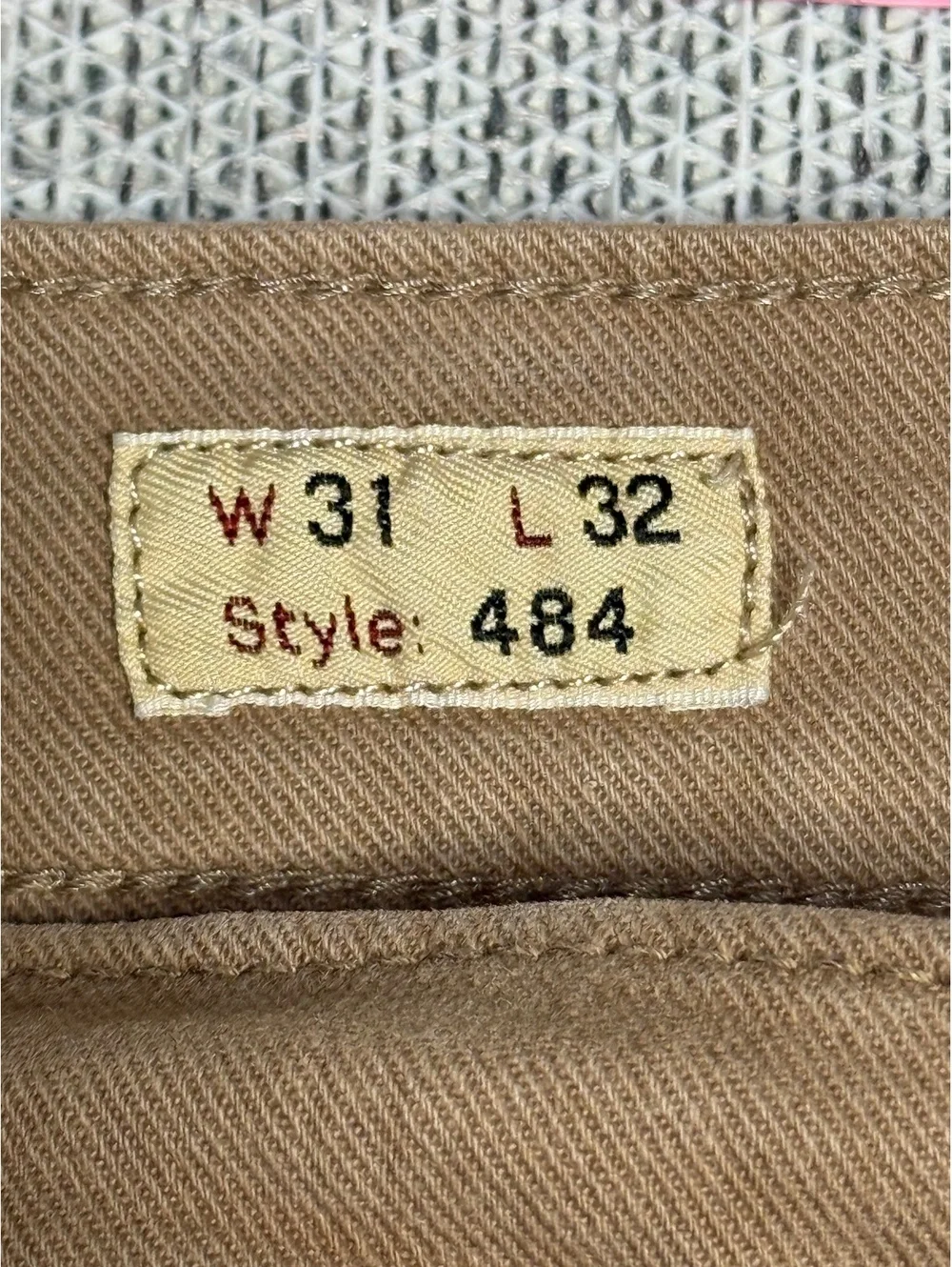 J.Crew Style 484 Slim Trousers in Brown, Waist 31, Length 32
